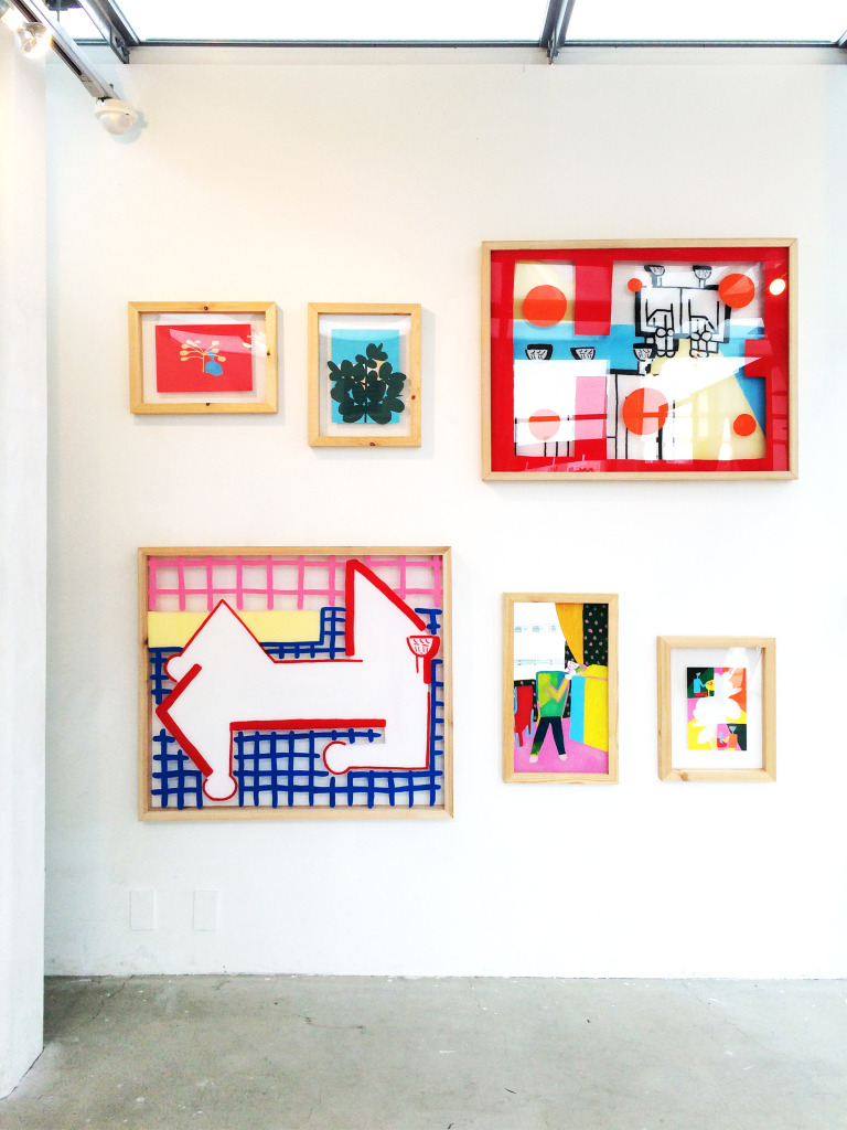 むこうがわ展示風景２